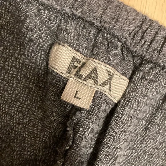 FLAX 100% Linen Ladies Large Pants - Picture 5 of 6